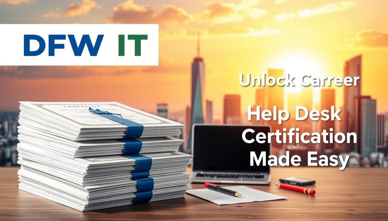 Unlock Your Career Help Desk Certification Made Easy